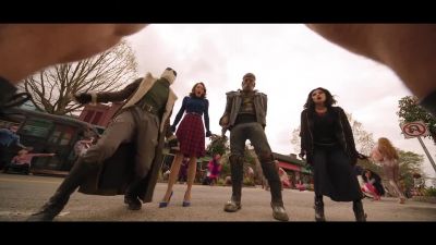 [Cliff moans awkwardly]
Oh, yeah! - Doom Patrol
