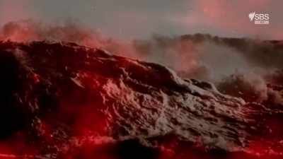 ..climate change
devastates coastal villages... - Curse of the Ancients with Alice Roberts