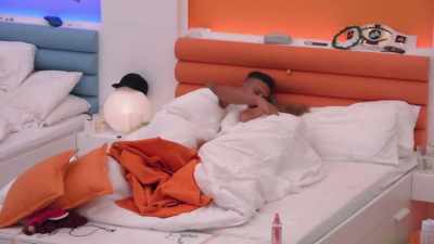 Climb into bed, - Love Island
