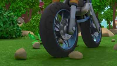 (clinking, engine revving) - Ricky Zoom