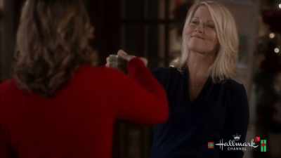 [Clinks mugs] - Christmas in Evergreen
