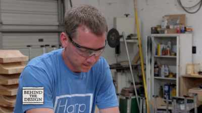 CLINT: We set that
herringbone pattern - Fixer Upper: Behind the Design