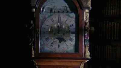 [ clock begins chiming ] - The Canterville Ghost