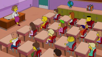 (clock ticking) - The Simpsons