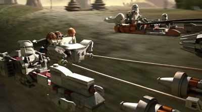 CLONE TROOPERS:
Pull over! Pull over! Pull over! - The Lego Star Wars Holiday Special