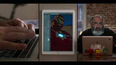 Close up on Mark One. We see Stark... - Marvel's 616
