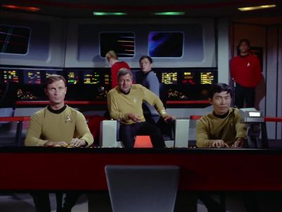 Closing fast. - Star Trek