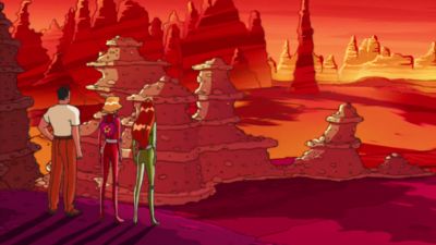 CLOVER: This is really
eerie, but at least - Totally Spies!