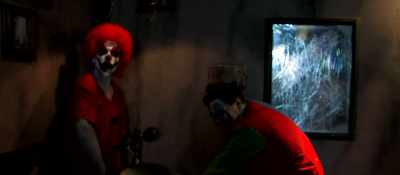 (clowns snickering menacingly) - House of Clowns