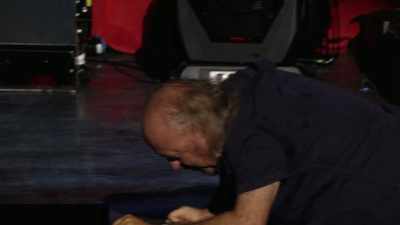 Clung onto the sledge until
he was being pulled along on his
chin. - Bill Bailey: Limboland