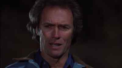 Clyde, sometimes I think
you're not too tightly wrapped. - Any Which Way You Can