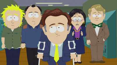 Clyde, there's no shellfish
in the COVID vaccine. - South Park: Post COVID