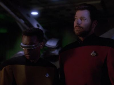 Cmdr Riker,
get him into the corridor. - Star Trek: The Next Generation