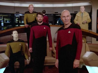 Cmdr Riker,
there's your next challenge. - Star Trek: The Next Generation