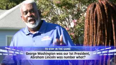 COACH LOU: ABRAHAM LINCOLN WAS
NUMBER WHAT? - Harlem Globetrotters: Play It Forward
