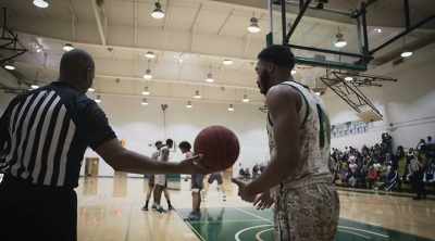 Coach Mosley,
the old skipper, changing plays. - Last Chance U: Basketball