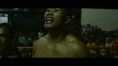 COACH SHOUTS AT BOXER IN THAI - A Prayer Before Dawn