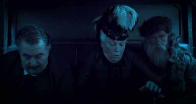 -[coachman] Whoa!
-[horses whinnying] - The Ballad of Buster Scruggs