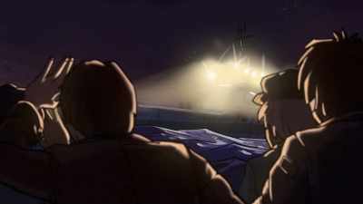 (COAST GUARD
SPEAKING INDISTINCTLY) - The Lebanese Burger Mafia