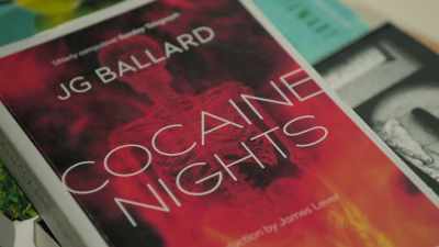 Cocaine Nights is
a brilliant book to bring - Write Around the World with Richard E Grant