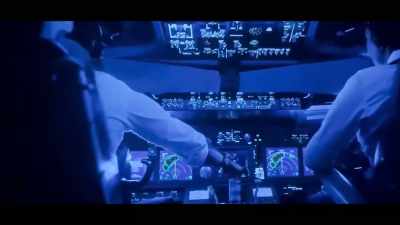 Cochin, Skyline 777 going around. - Runway 34