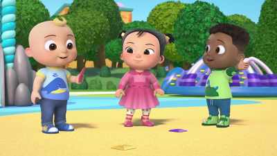 -[Cody] Go Cece!
-[Cece chuckles] - CoComelon Lane