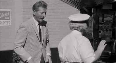 -Coffee. Black, please.
-Cream, sugar? - The Man from the Diners' Club