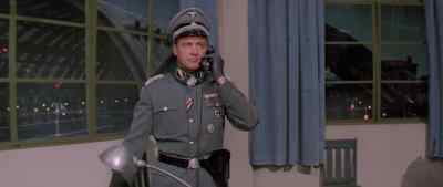 Col. Gorts here. Get me the
Luftwaffe Commander. Luftwaffe! - Von Ryan's Express