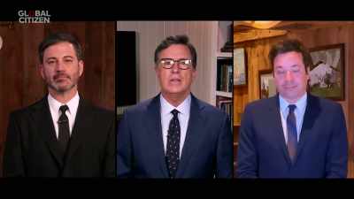 >> Colbert: AND WE'VE ALL
LEARNED ALL THAT'S POSSIBLE WHEN - One World: Together at Home
