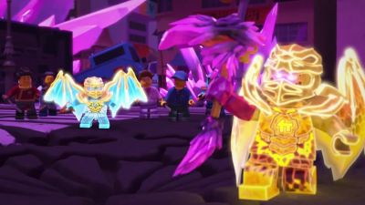 Cole! Channel your elemental power - Ninjago: Masters of Spinjitzu