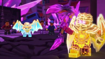 Cole! Channel your elemental power - Ninjago: Masters of Spinjitzu