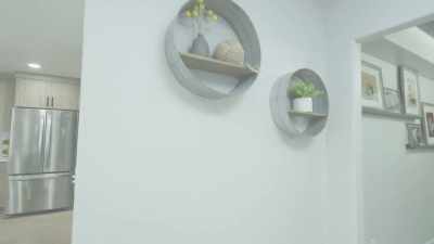 [Cole] So, we closed off
the bathroom wall. - Down Home Fab