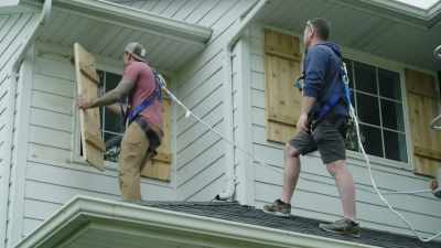 [Cole] So, our guys
custom-built the shutters - Down Home Fab