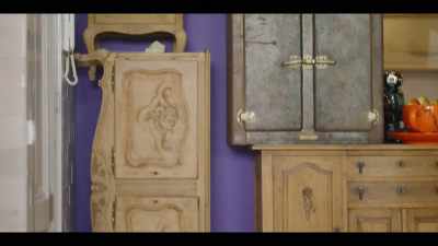 Collage of cupboards, old grandma's cupboards. - The History of Home Narrated by Nick Offerman