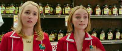 Colleen and Colleen
with me in between. - Yoga Hosers