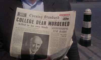 College Dean killed
by mysterious assassin. - Konga