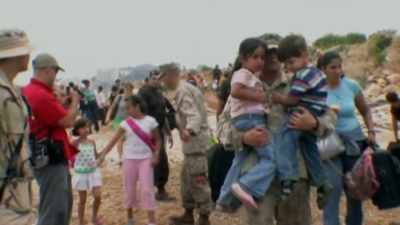 COLLINS:
When they arrived back, - Roadrunner: A Film About Anthony Bourdain