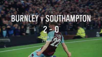 Collins with the header.
What a win this is for Burnley. - Mission to Burnley