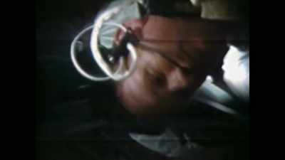 Collins: Yeah, neil's standing
 on his head again. - Apollo: The Forgotten Films