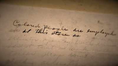 -"Colored people are employed
at this store as maids, - The Rebellious Life of Mrs. Rosa Parks