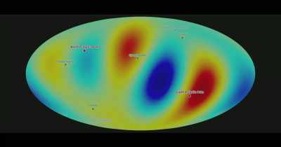 ... colors show the different temperature regions, - The End of Quantum Reality