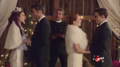 Colt og Maggie, Douglas og Olivia. - Christmas Wedding Runaway