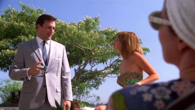 Come for a swim with me? - Mad Men
