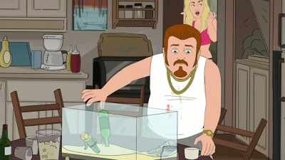 Come back to bed and do that ass thing
you were doing to me, please. - Trailer Park Boys: The Animated Series