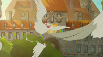 Come back here!
This is a very special day,
it has to be perfect. - Descendants: The Royal Wedding