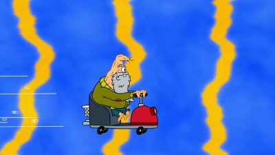 Come back here, you
nickel-plated nincompoops! - SpongeBob SquarePants Presents The Tidal Zone