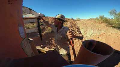 Come back in a week or two,
a month or so, - Outback Opal Hunters
