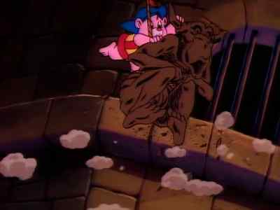 Come back, you miserabIe,
overgrown tuna. - Disney's Adventures of the Gummi Bears