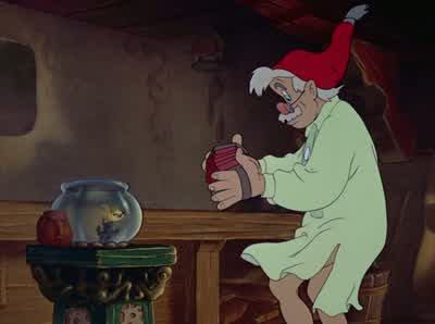 Come, Cleo, join the party. - Pinocchio