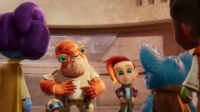 Come, come! Let me show you to your ships. - Star Wars: Young Jedi Adventures